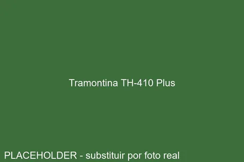 Cortador de grama a gasolina Tramontina TH-410 Plus sobre gramado